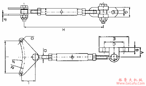 TMG悬挂式齿轮减速机外型安装尺寸(图3)