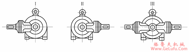 NGW-S型行星齿轮减速机主要性能参数及装配形式(JB3723-84)(图2) NGW-S型行星齿轮减速机主要性能参数及装配形式(JB3723-84)(图2)
