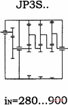 JP系列行星减速机实际传动比（型号JP3N..，JP3S..）(图3)