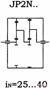 JP系列行星减速机实际传动比（型号：JP2N..，JP2S..）(图2)