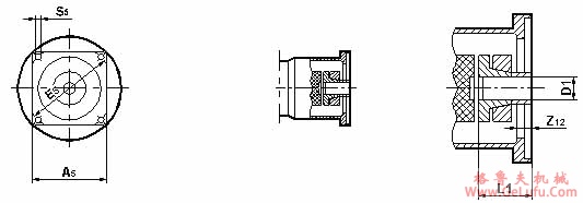 JF系列减速机产品附件－伺服电机接盘(GB10095-88)(图3)