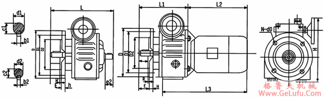 MBL（F）、MBL（F）Y基型法兰式图及安装尺寸(图2)