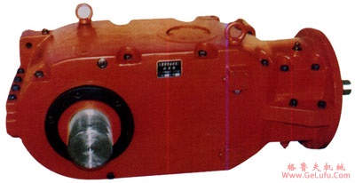 SGW―40T型矿用减速机外形及安装尺寸(图2)