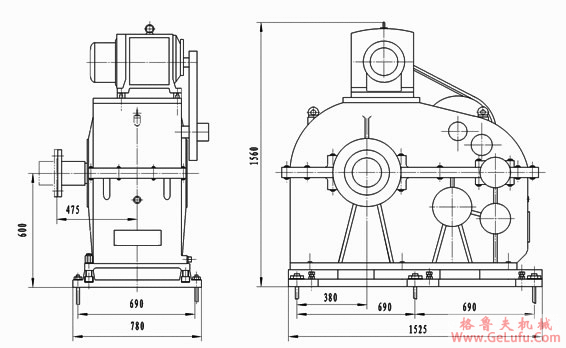 ZJ45W-型锅炉炉排调速机(图2)