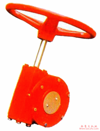 XGJ系列含轴承单级阀门减速机结构简介及外形安装尺寸(图3)