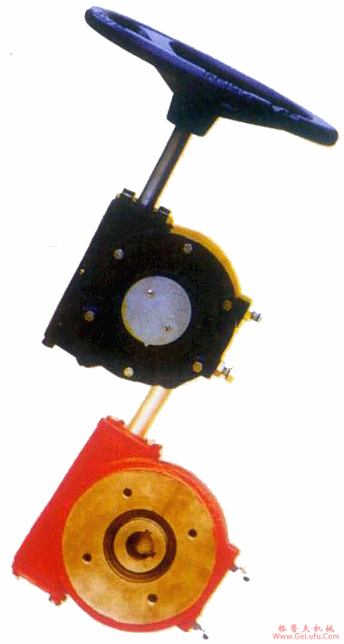 XGJ系列含轴承单级阀门减速机产品特点及技术参数(图2)