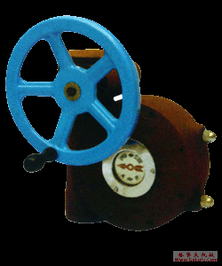 QDX3-G系列部分回转型阀门手动装置外形及安装尺寸(图2)