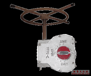 ZQDX3系列部分回转型阀门手动装置外形及安装尺寸(图2)