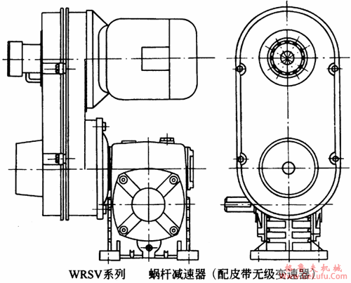 WRSV系列蜗轮蜗杆减速机产品特点及性能参数(图2)
