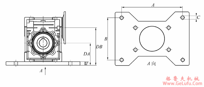 JRST系列多置式蜗杆减速机附件(图3) JRST系列多置式蜗杆减速机附件(图3)
