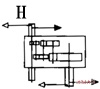 H系列布置形式（实心轴）(图54)