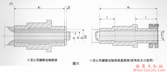 TC型平行轴齿轮减速机外形及安装尺寸(图5)