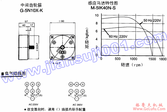 三相感应马达（出力25W-40W）(图5)