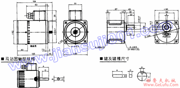 三相感应马达附接线盒(出力60W-90W)(图3) 三相感应马达附接线盒(出力60W-90W)(图3)