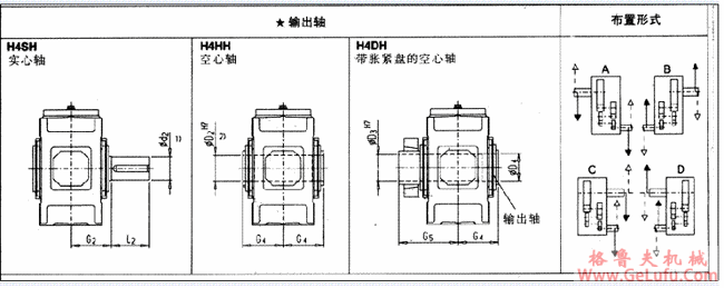 H4.H型平行轴齿轮箱四级传动卧式安装(图3)
