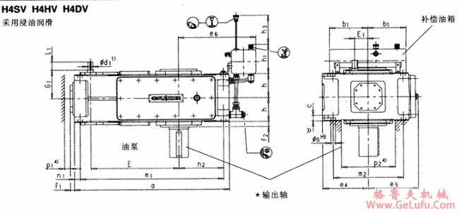 H4.V型平行轴齿轮箱四级传动立式安装(图2)