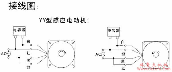 台湾YY、YN系列小型齿轮减速电机外形及安装尺寸（机座号100，70/120/140W）(图4)