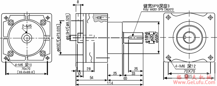 BRA系列球减速机容许量(图2)