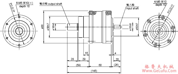 BRE系列球减速机(图8) BRE系列球减速机(图8)