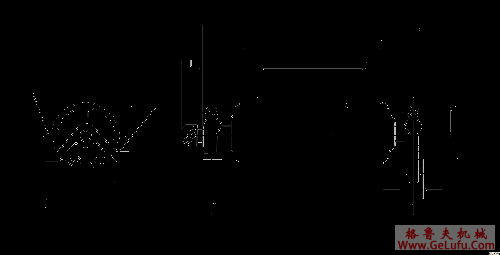 TDY75型油冷式电动滚筒外形及安装尺寸(图2)