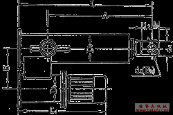 DYTP型平行式电液推杆(图2)