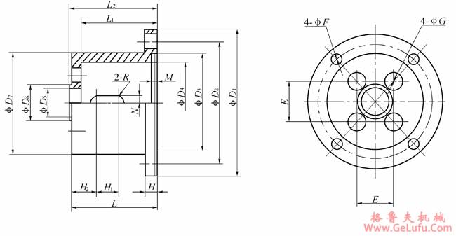 电机联接座（MA）(图2)