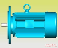 Y系列三相异步电动机3D模型(图3)