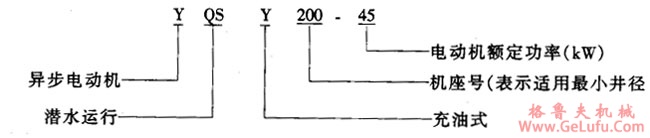 YQSY系列充油式潜水三相异步电动机概述及结构简介(图2)