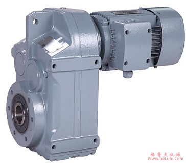 TXRX57-TXRX107斜齿轮减速电机底脚安装外形安装尺寸