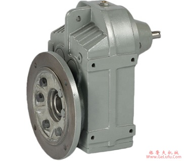 SKF140S90-SKF212S115法兰式组合型斜齿轮―蜗旋伞齿轮减速电机外形及安装尺寸