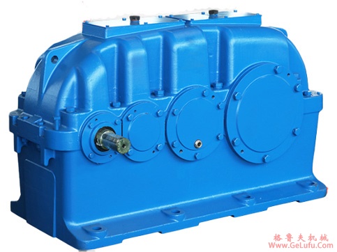 QY4D型起重机用硬齿面减速机外形及安装尺寸