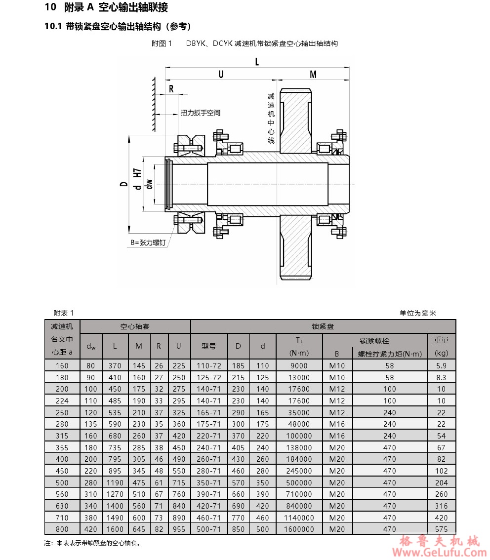 DBYK圆锥圆柱齿轮减速机(图17) DBYK圆锥圆柱齿轮减速机(图17)