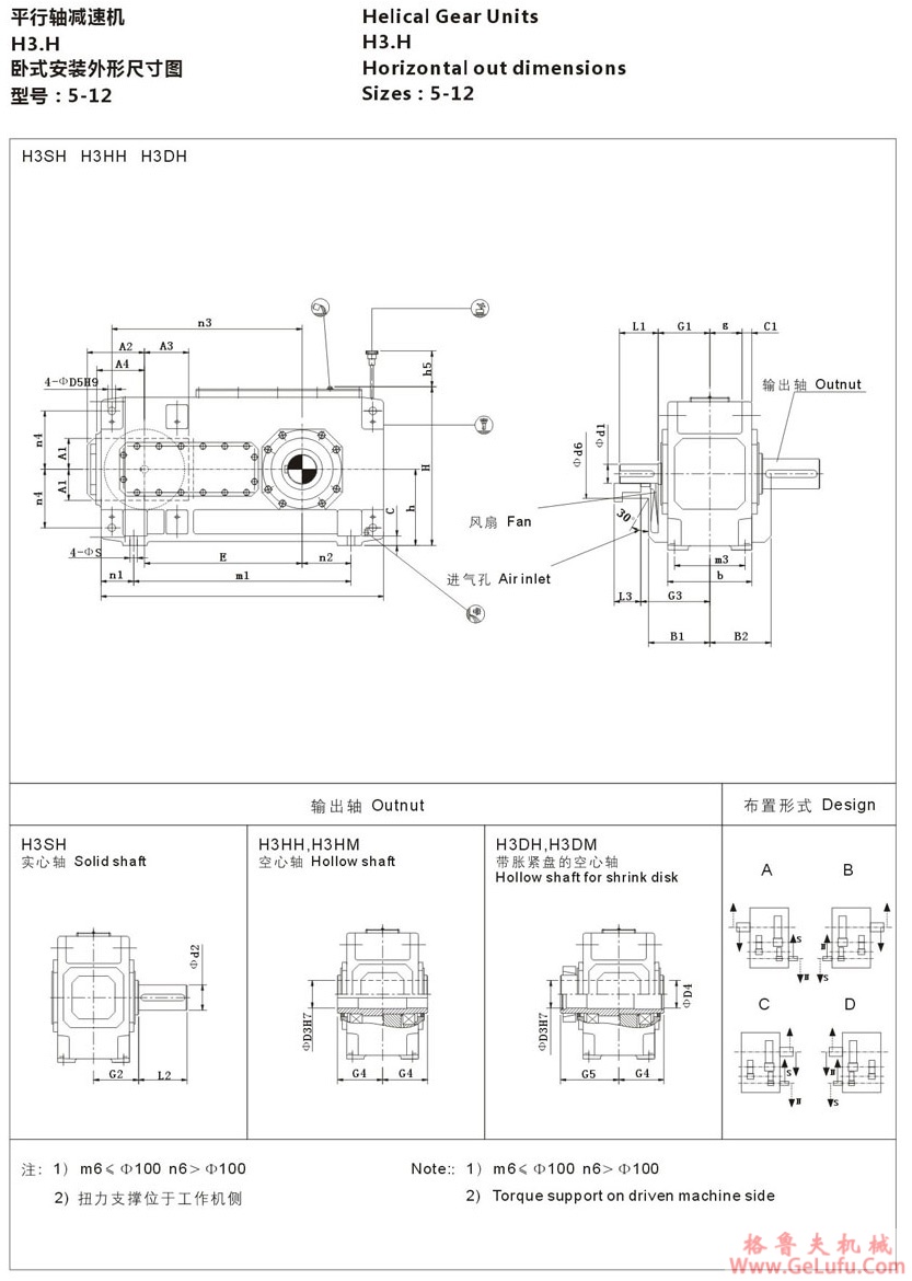 H3型大功率工业齿轮箱 (图3)