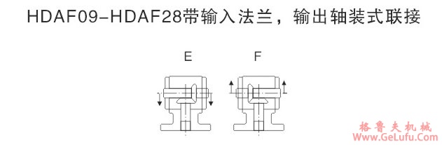 HD系列螺旋伞齿换向器(图16)
