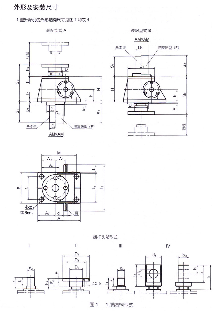 SWL蜗轮丝杆升降机 (图4)